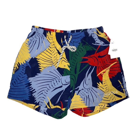 Nautica Other - Vintage NWT Nautica Swim Trunks Lined
